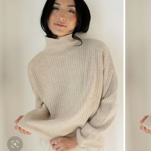 Wool sweater Hirsh + Timber sz M NWT
